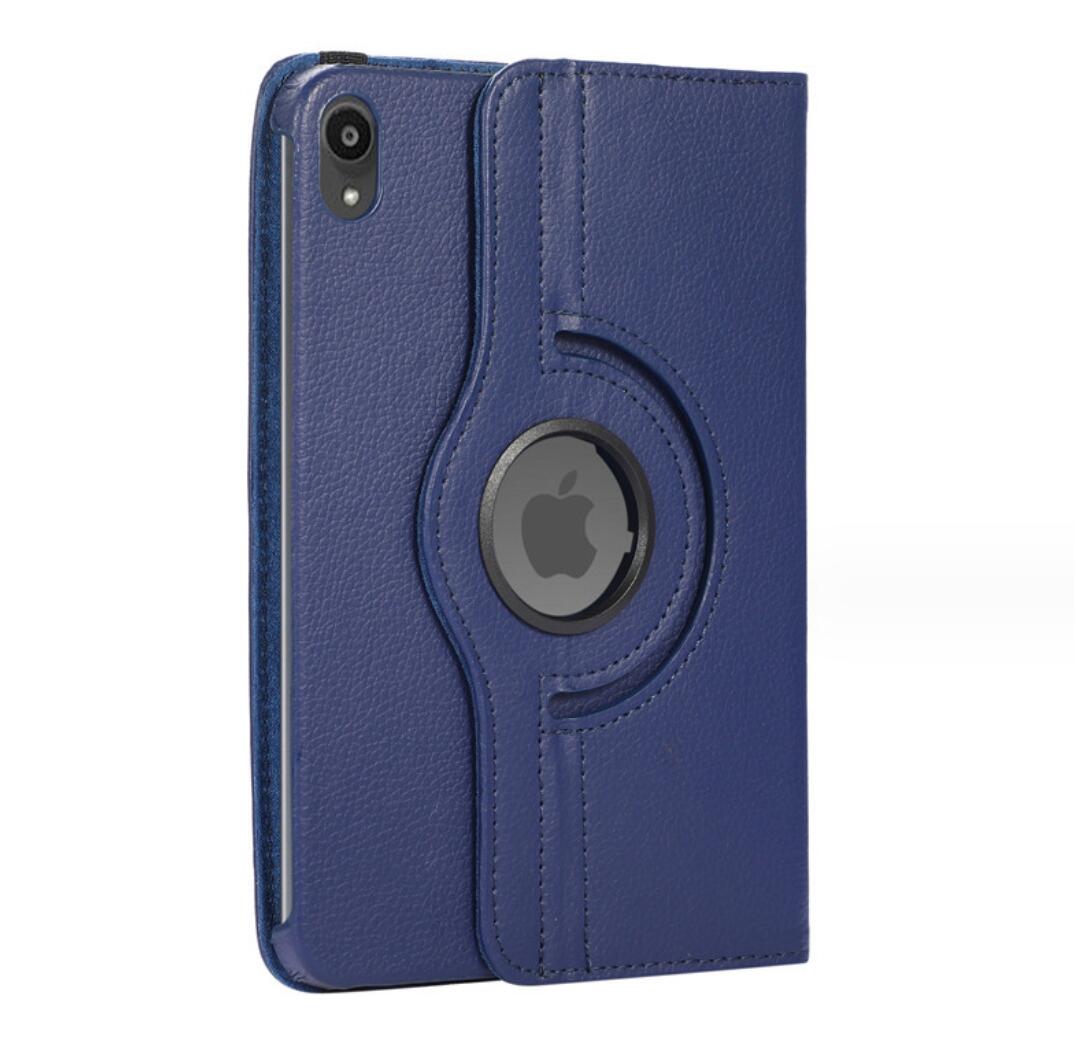 Rotating Stand Apple iPad Mini 6 Case Folio Leather