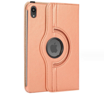 Rotating Stand Apple iPad Mini 6 Case Folio Leather