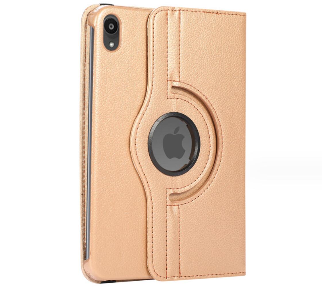 Rotating Stand Apple iPad Mini 6 Case Folio Leather