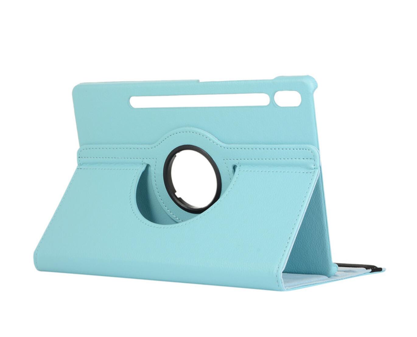 Rotating Stand Samsung Galaxy Tab S9+ Case Folio Leather