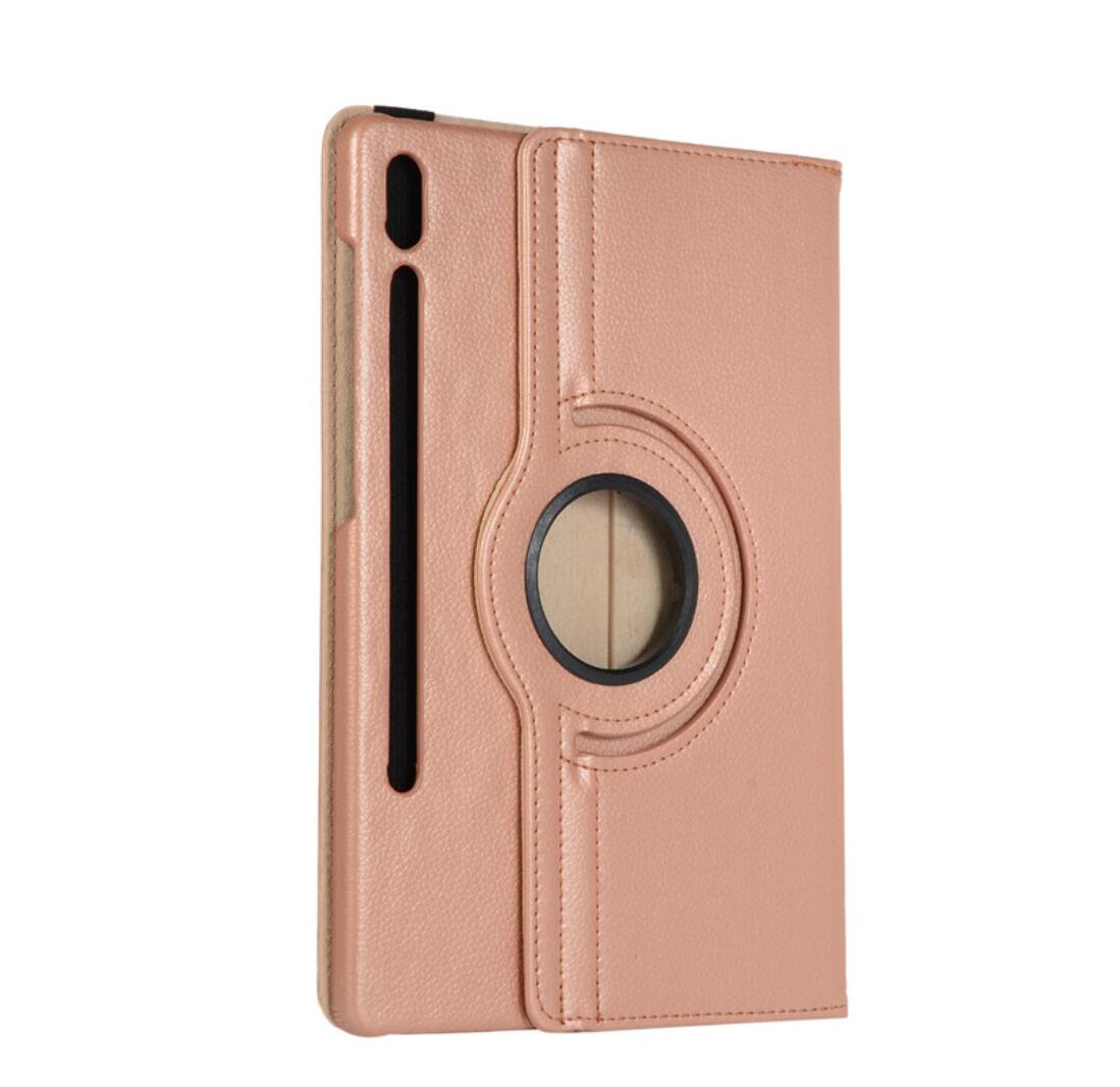 Rotating Stand Samsung Galaxy Tab S7+ Case Folio Leather