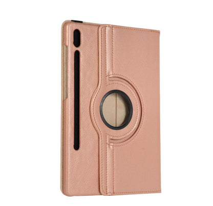 Rotating Stand Samsung Galaxy Tab S7 FE Case Folio Leather