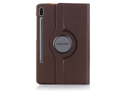 Rotating Stand Samsung Galaxy Tab S6 Lite Case Folio Leather