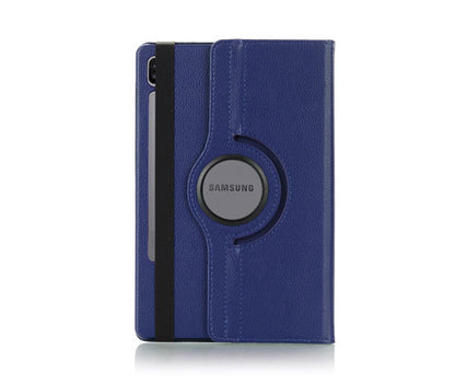 Rotating Stand Samsung Galaxy Tab S6 Lite Case Folio Leather