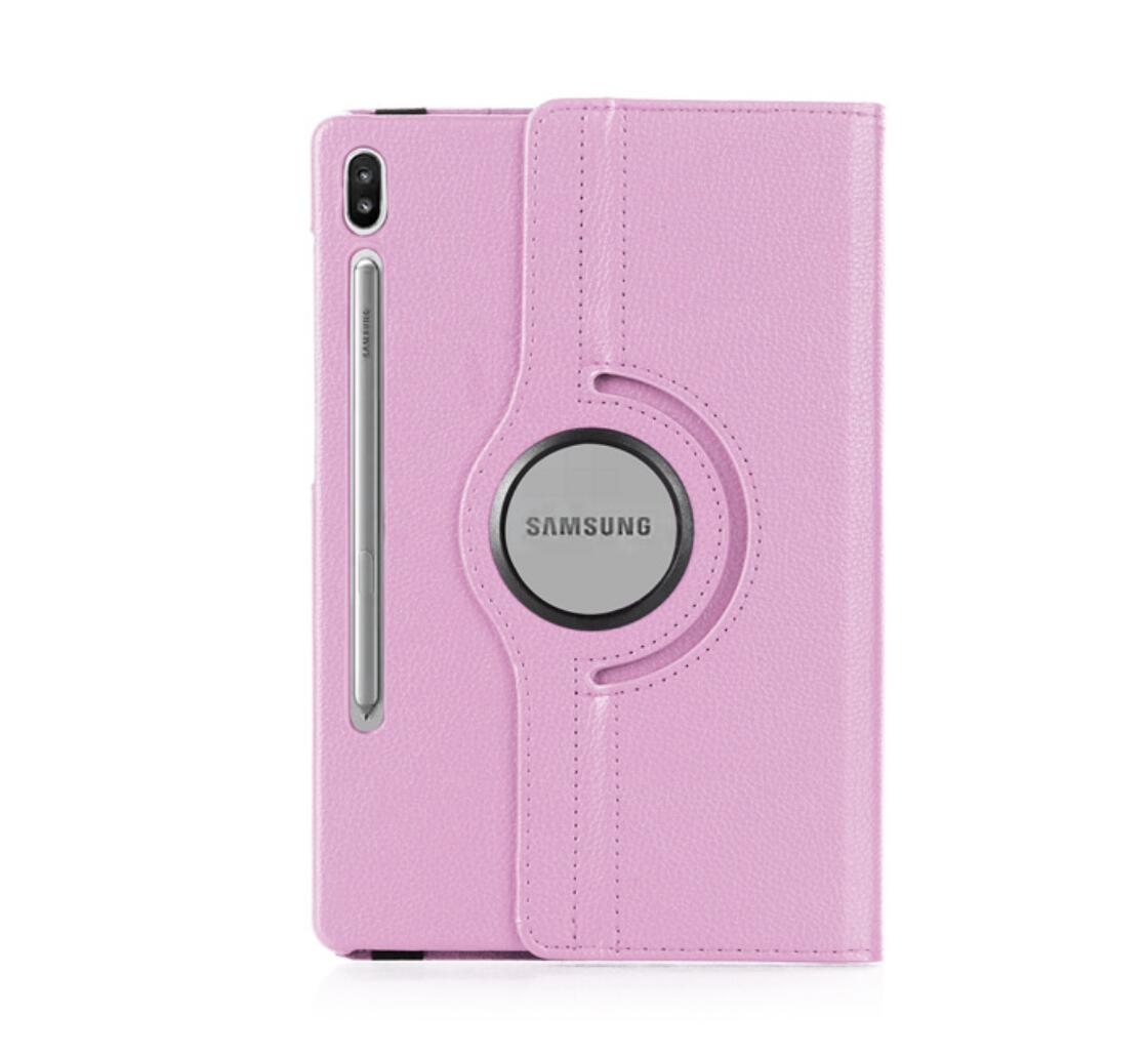 Rotating Stand Samsung Galaxy Tab S6 Lite Case Folio Leather