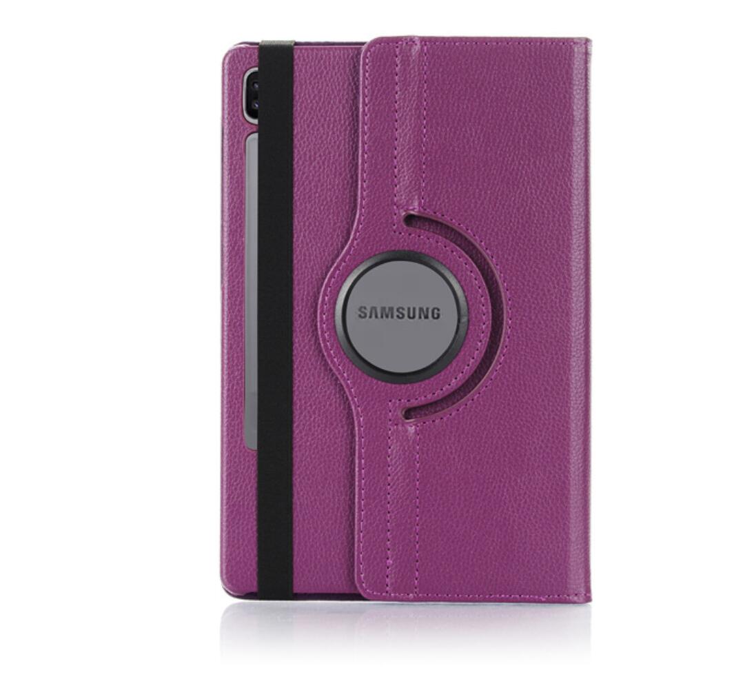 Rotating Stand Samsung Galaxy Tab S6 Lite Case Folio Leather