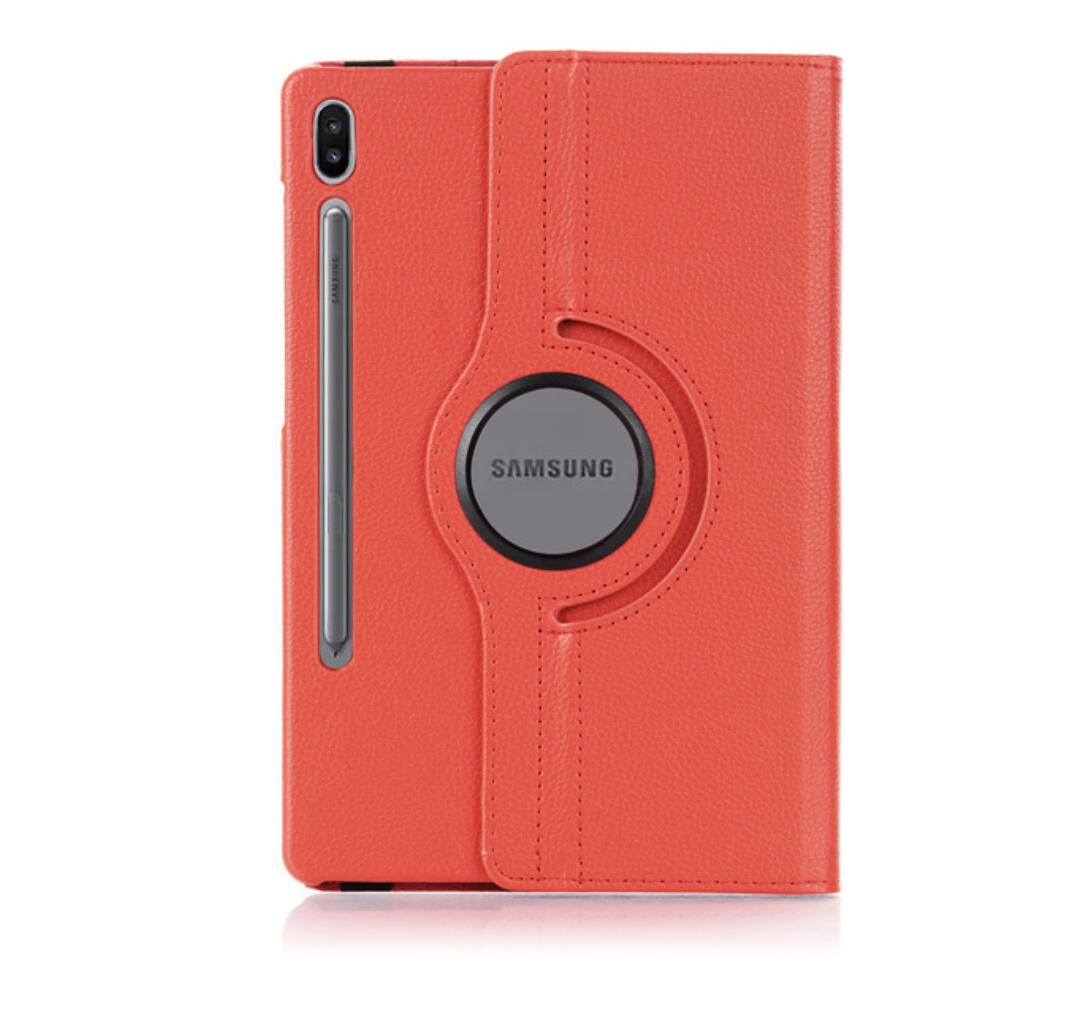 Rotating Stand Samsung Galaxy Tab S6 Lite Case Folio Leather