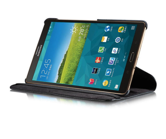 Rotating Stand Samsung Galaxy Tab S 8.4 Case Folio Leather