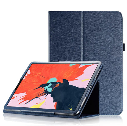 Classical Litchi Leather Apple iPad Air 5 Case Folio