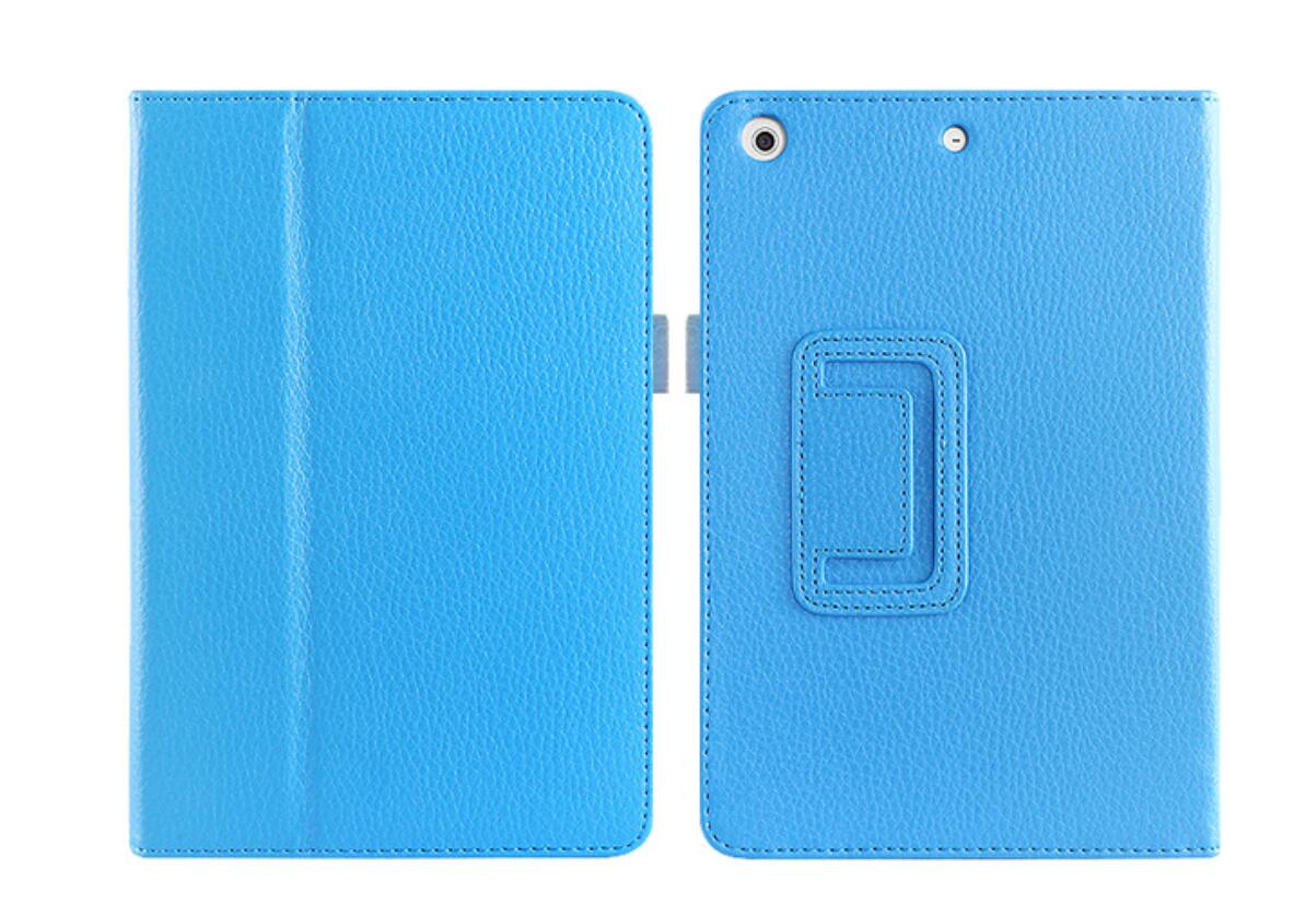 Classical Litchi Leather Apple iPad Mini 5 Case Folio