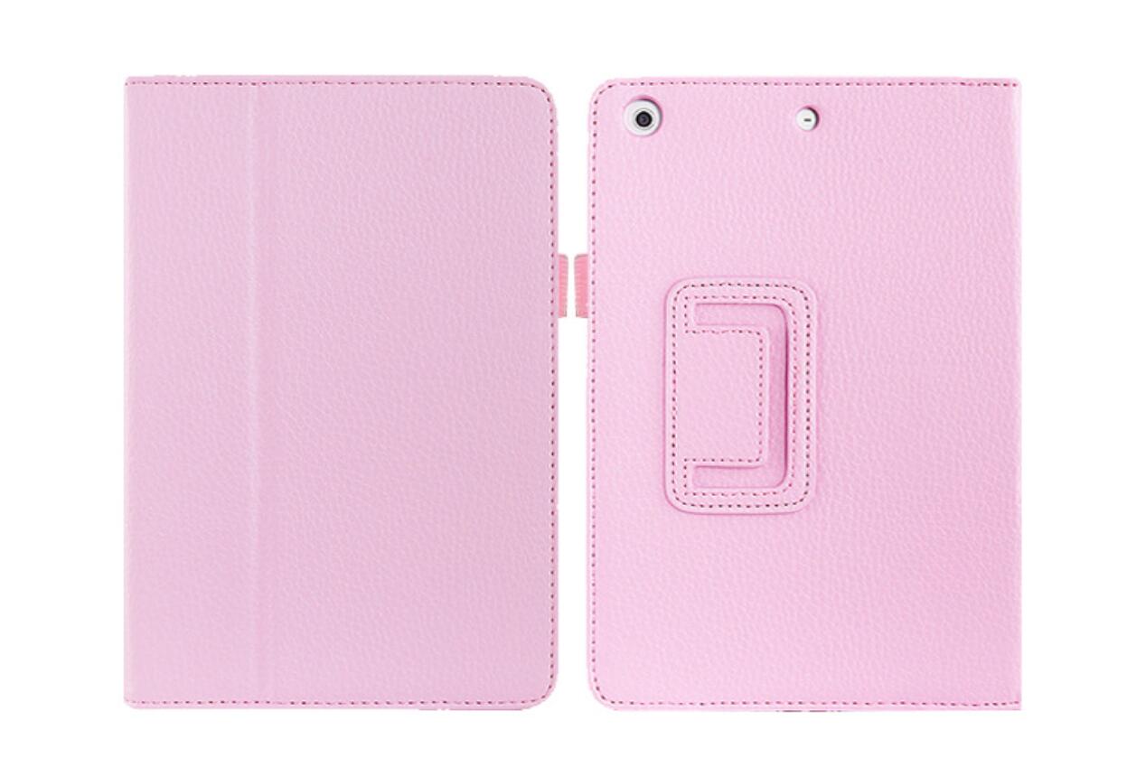 Classical Litchi Leather Apple iPad Mini 5 Case Folio