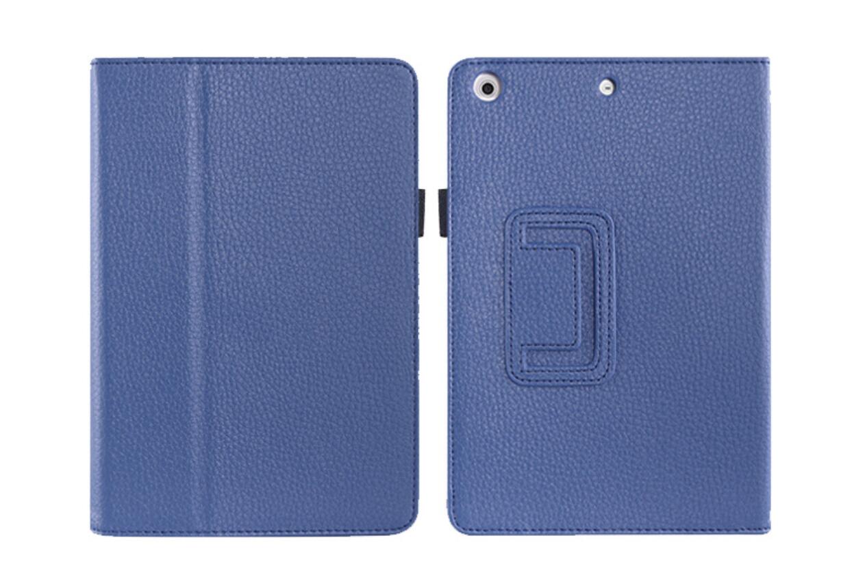 Classical Litchi Leather Apple iPad Mini 5 Case Folio