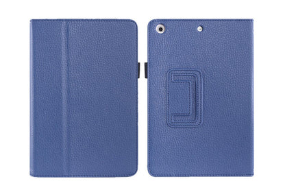 Classical Litchi Leather Apple iPad Mini 5 Case Folio