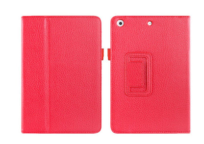 Classical Litchi Leather Apple iPad Mini 5 Case Folio