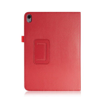 Classical Litchi Leather Apple iPad 10 Case Folio