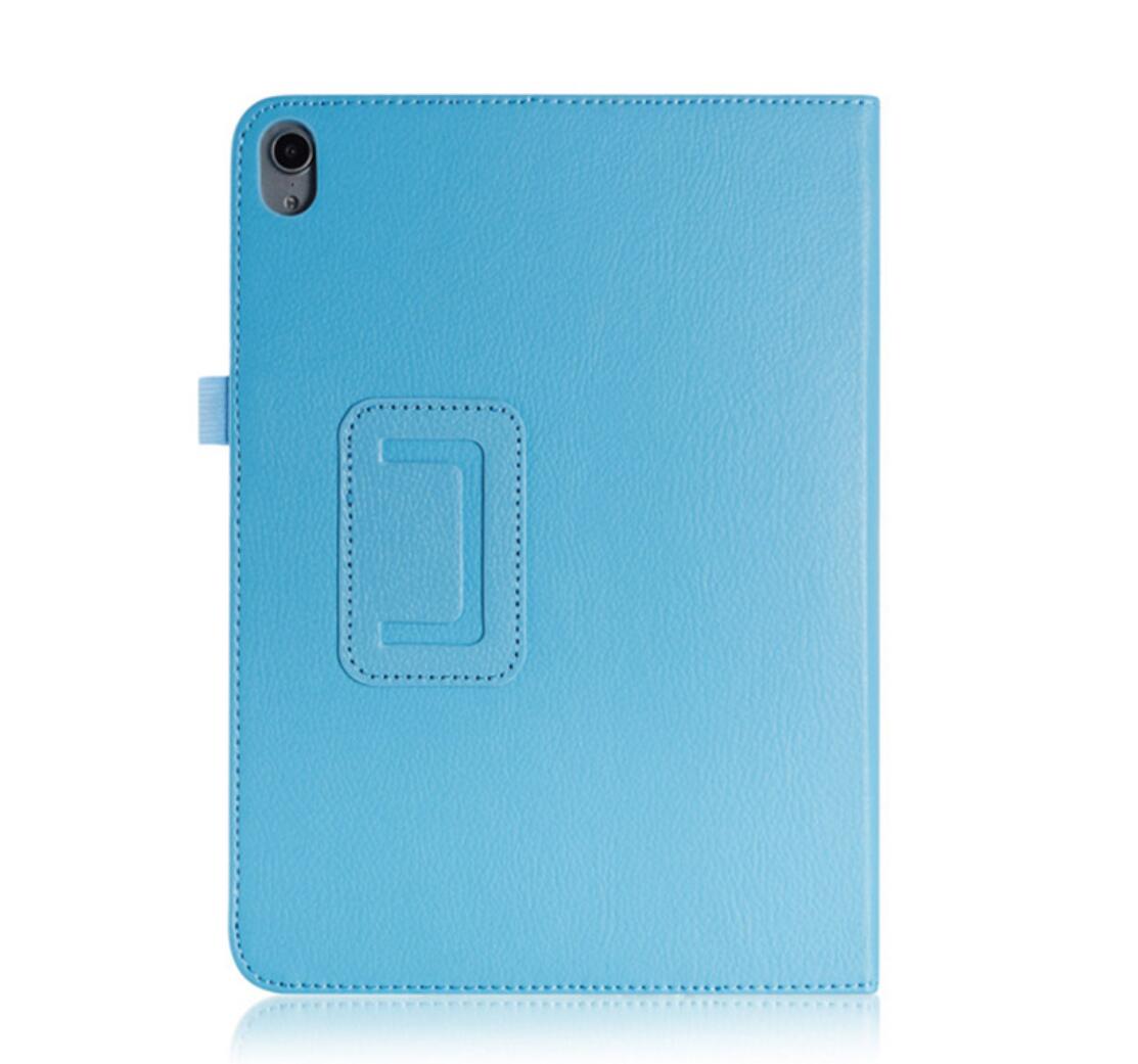 Classical Litchi Leather Apple iPad 10 Case Folio