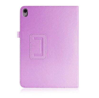 Classical Litchi Leather Apple iPad 10 Case Folio