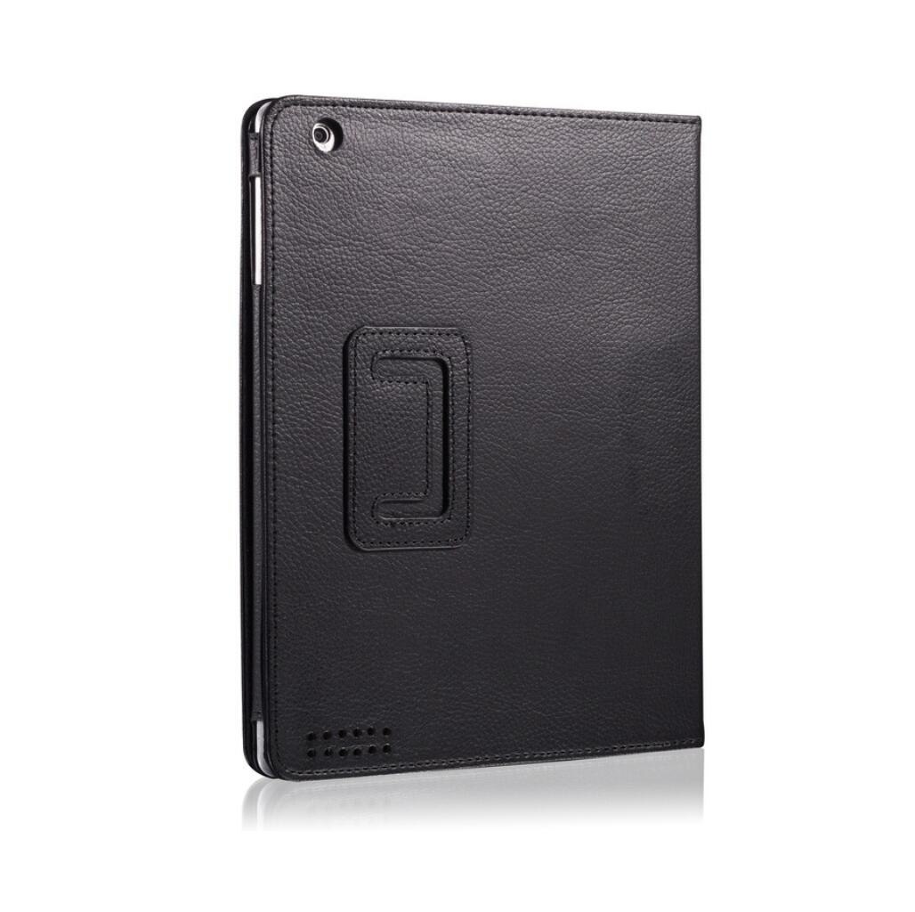 Classical Litchi Leather Apple iPad 2 Case Folio