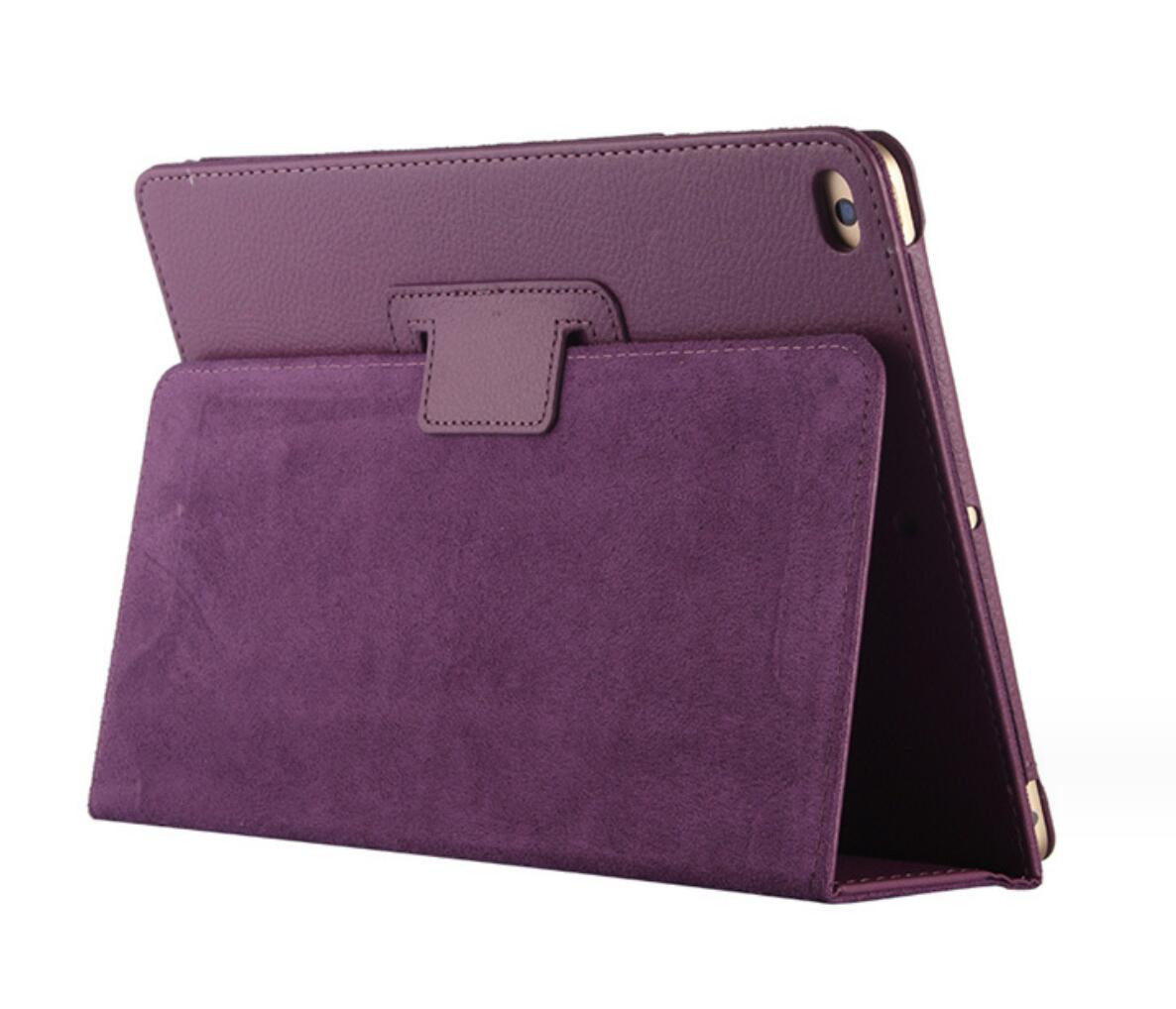 Classical Litchi Leather Apple iPad Air 1 Case Folio