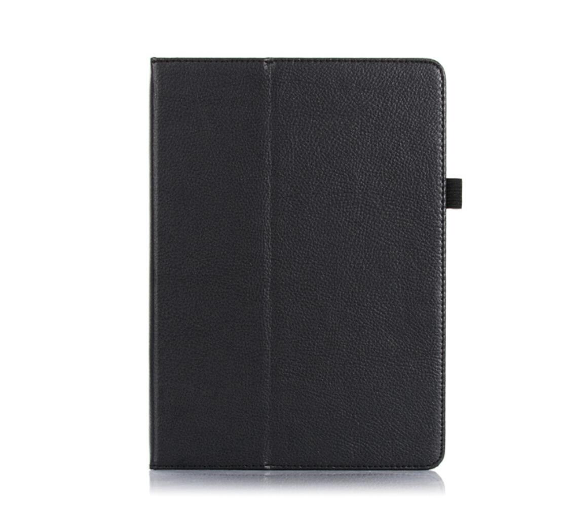 Classical Litchi Leather Apple iPad 7 Case Folio