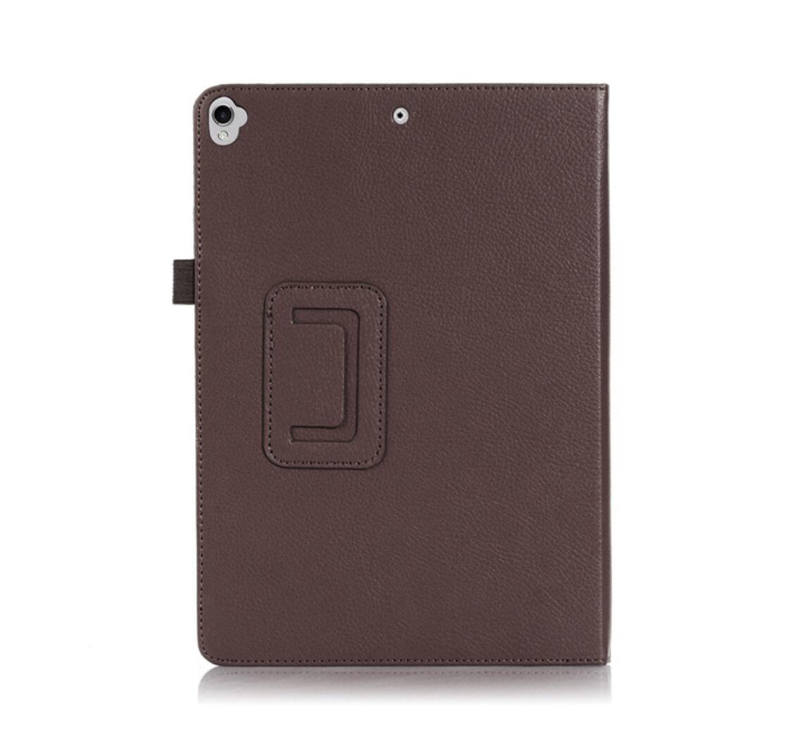 Classical Litchi Leather Apple iPad 7 Case Folio