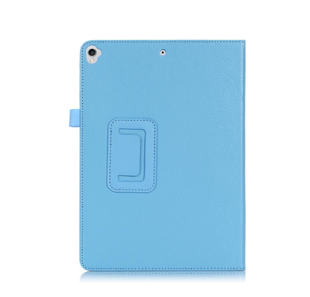 Classical Litchi Leather Apple iPad 7 Case Folio