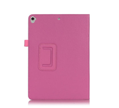 Classical Litchi Leather Apple iPad 7 Case Folio