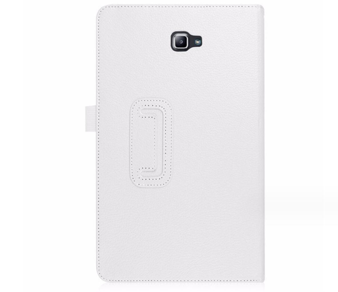 Classical Litchi Leather Galaxy Tab A 10.1 with S-Pen (2017) Case Folio