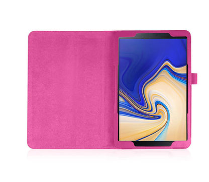 Classical Litchi Leather Samsung Galaxy Tab S4 Case Folio