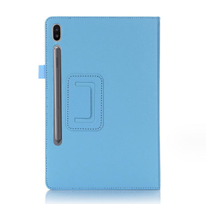 Classical Litchi Leather Samsung Galaxy Tab S7 Case Folio