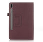 Classical Litchi Leather Samsung Galaxy Tab S8 Ultra Case Folio