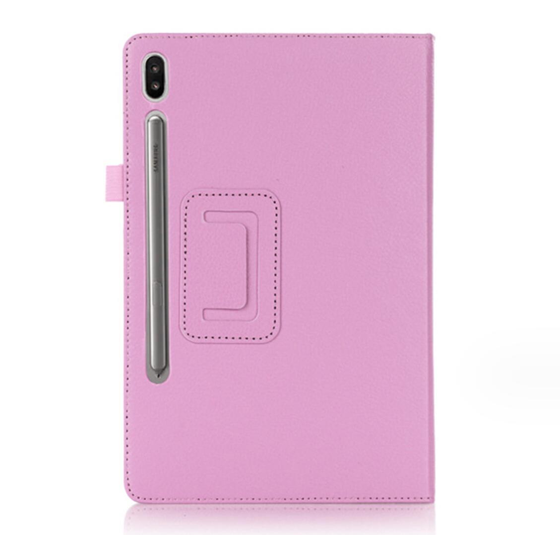 Classical Litchi Leather Samsung Galaxy Tab S7 Case Folio