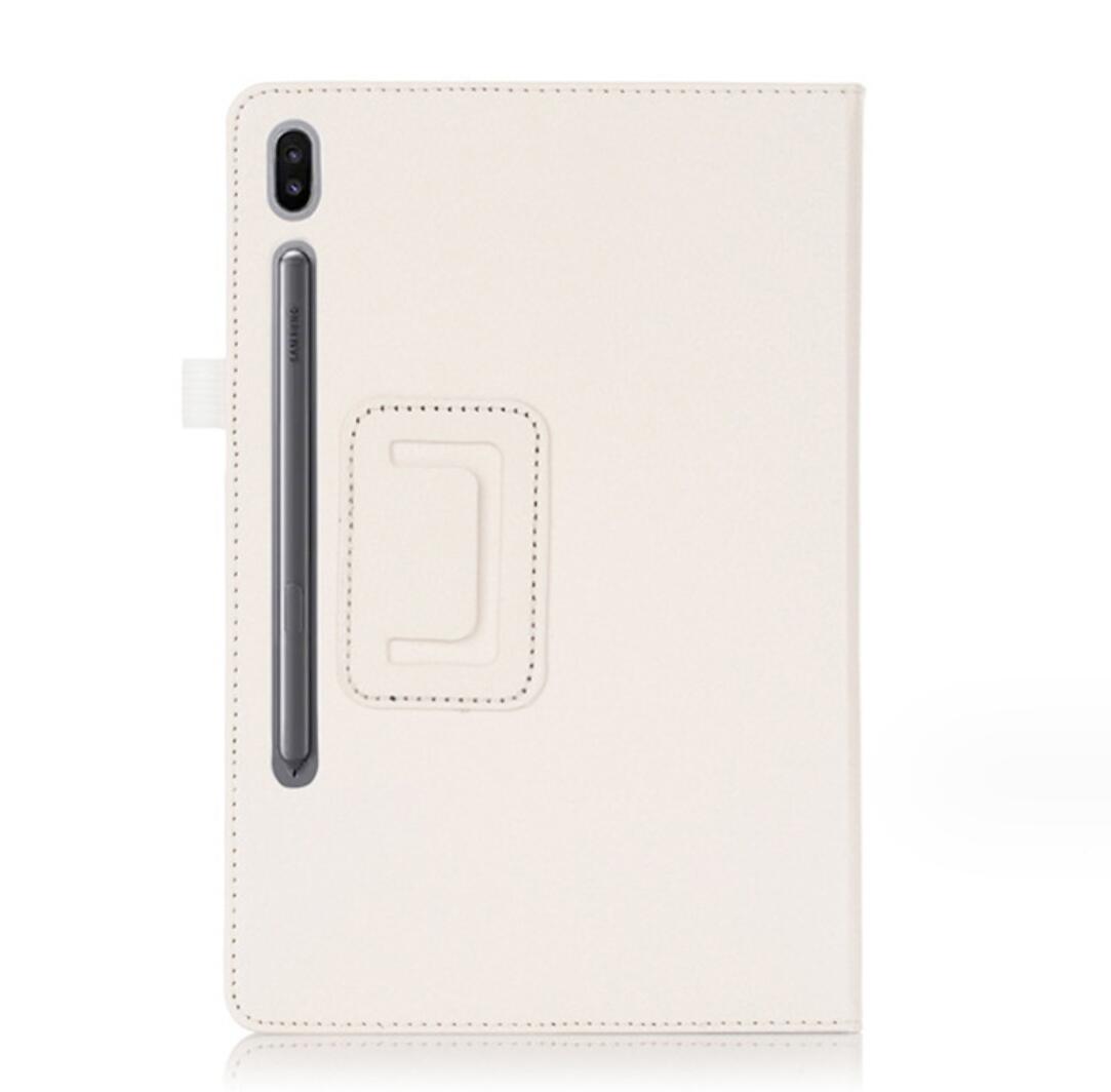 Classical Litchi Leather Samsung Galaxy Tab S7 Case Folio