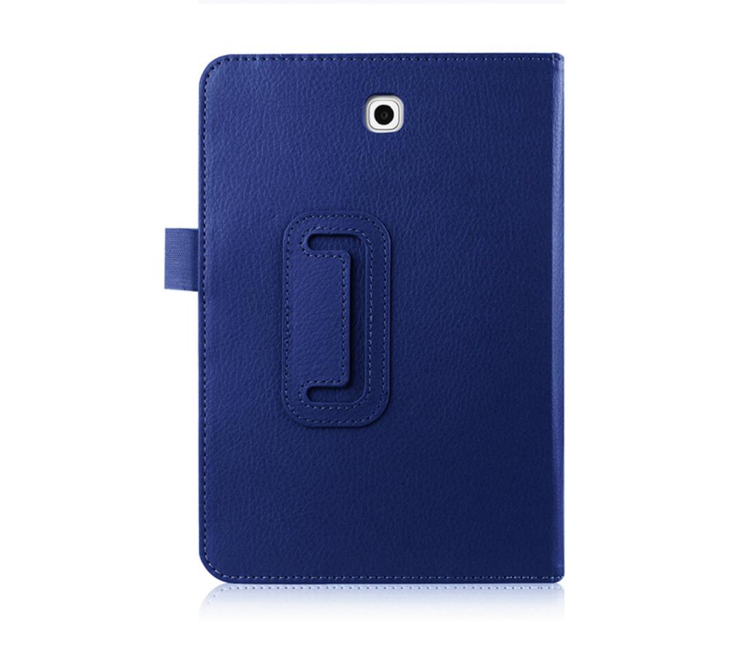 Classical Litchi Leather Samsung Galaxy Tab S2 8.0 Case Folio