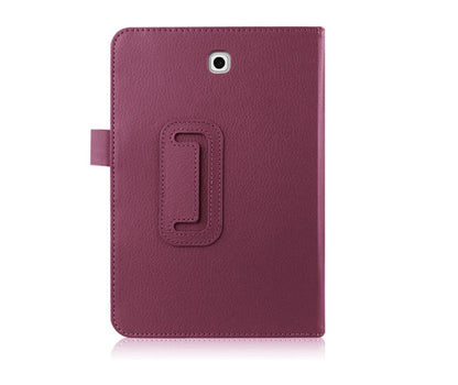 Classical Litchi Leather Samsung Galaxy Tab S2 8.0 Case Folio