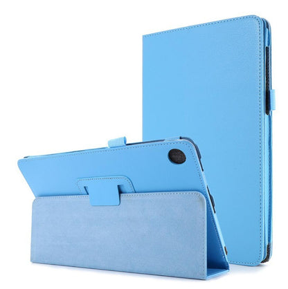 Classical Litchi Leather Samsung Galaxy Tab A8 Case Folio