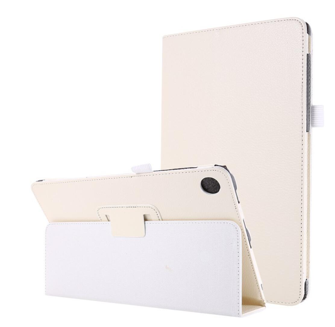 Classical Litchi Leather Samsung Galaxy Tab A8 Case Folio