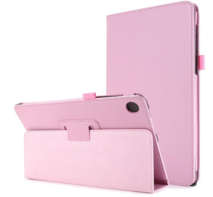 Classical Litchi Leather Samsung Galaxy Tab A8 Case Folio