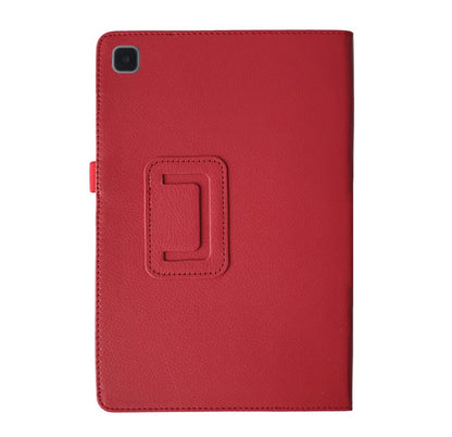 Classical Litchi Leather Samsung Galaxy Tab A7 Case Folio