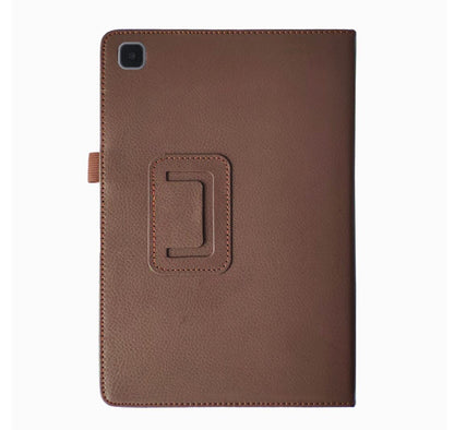 Classical Litchi Leather Samsung Galaxy Tab A7 Case Folio