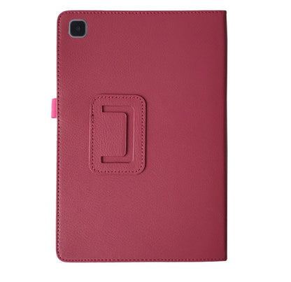 Classical Litchi Leather Samsung Galaxy Tab A7 Case Folio