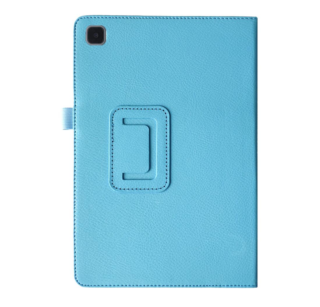 Classical Litchi Leather Samsung Galaxy Tab A7 Case Folio