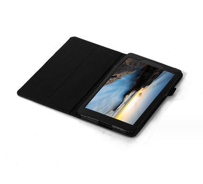 Classical Litchi Leather Galaxy Tab A 8.0 with S-Pen (2019) Case Folio