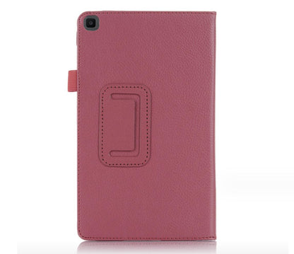 Classical Litchi Leather Samsung Galaxy Tab A 8.0 (2019) Case Folio