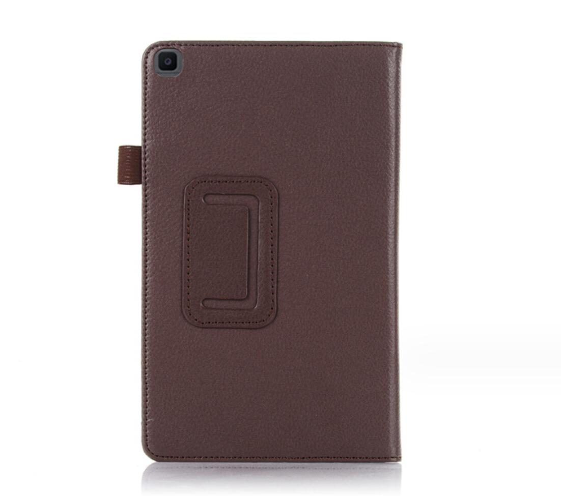 Classical Litchi Leather Galaxy Tab A 8.0 with S-Pen (2019) Case Folio