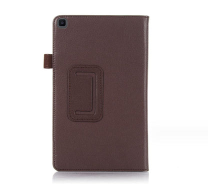 Classical Litchi Leather Samsung Galaxy Tab A 8.0 (2019) Case Folio