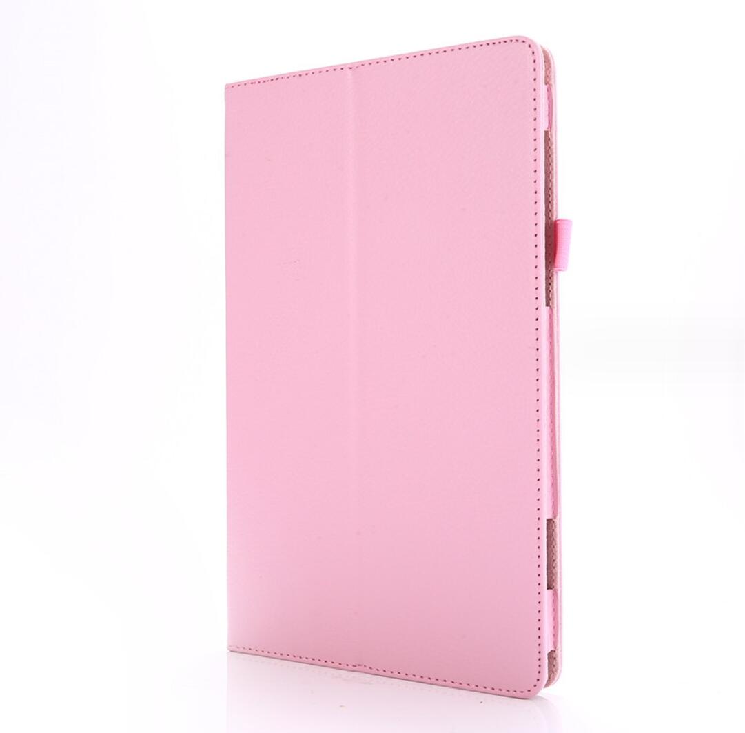 Classical Litchi Leather Samsung Galaxy Tab S6 Lite Case Folio