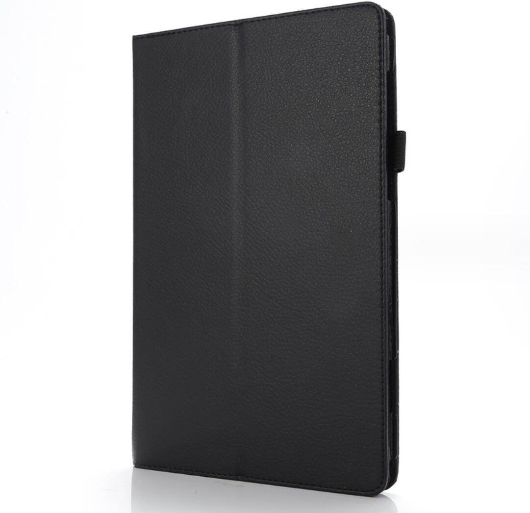 Classical Litchi Leather Samsung Galaxy Tab S6 Lite Case Folio