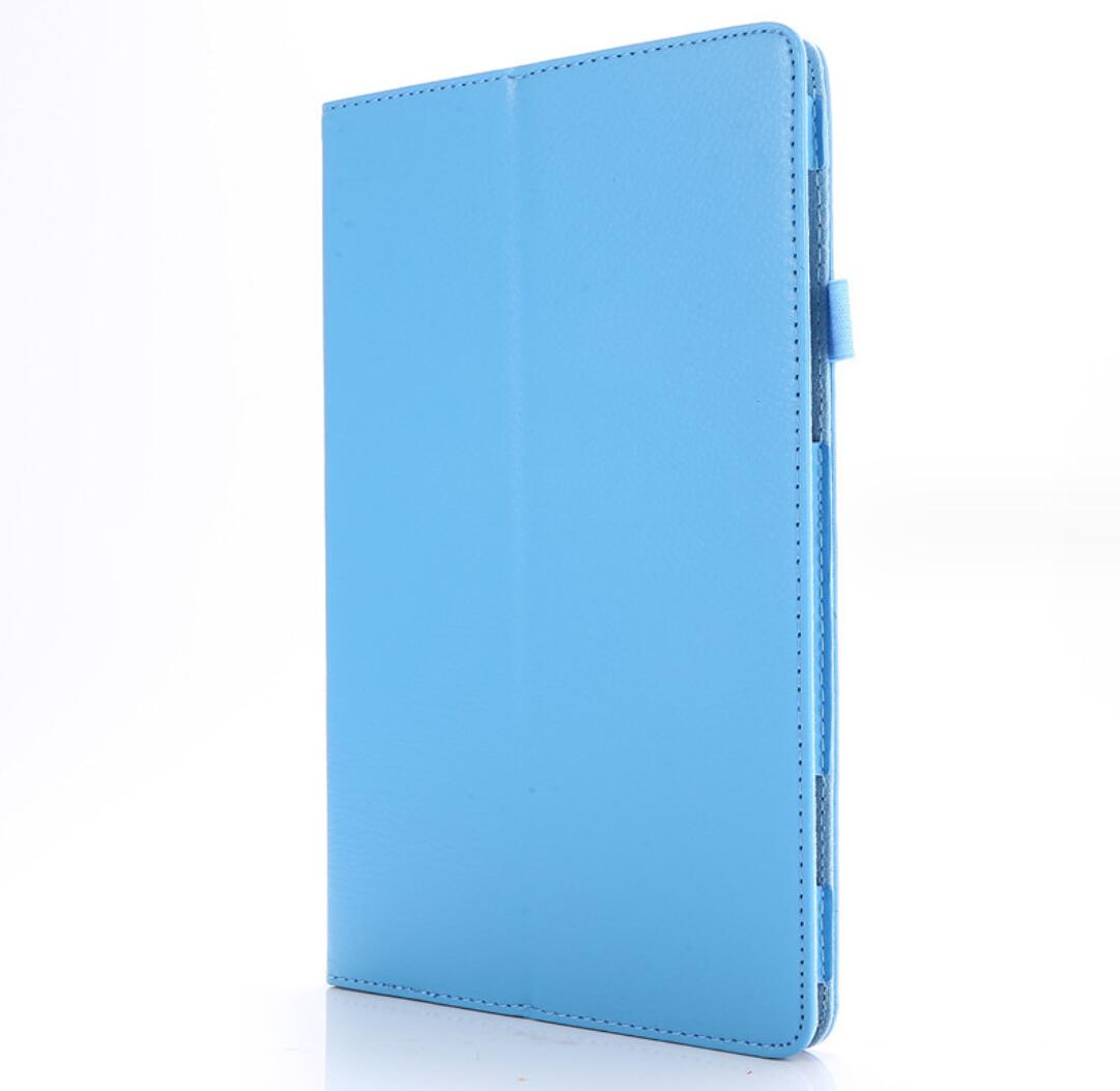 Classical Litchi Leather Samsung Galaxy Tab S6 Lite Case Folio