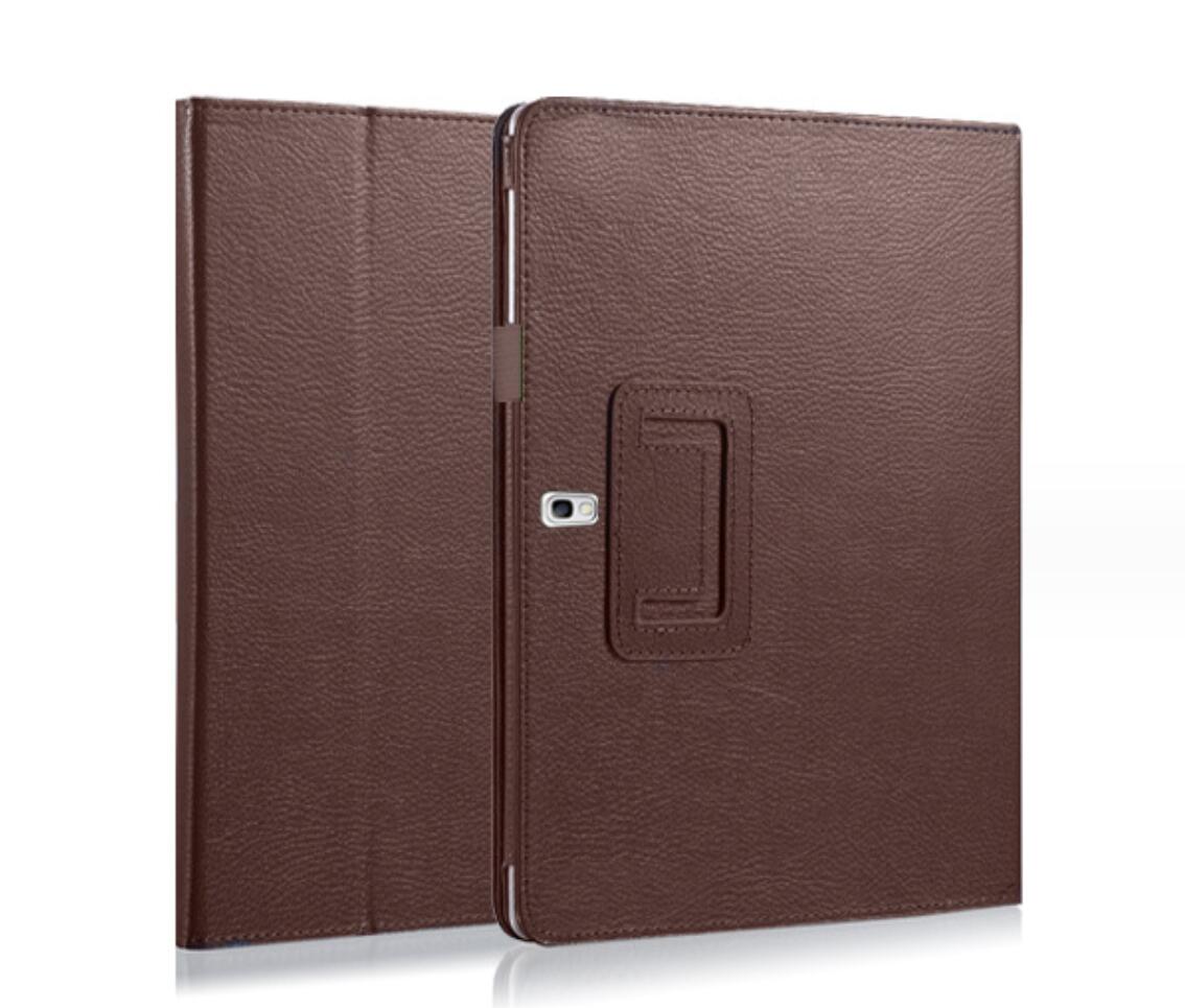 Classical Litchi Leather Samsung Galaxy Tab S 10.5 Case Folio